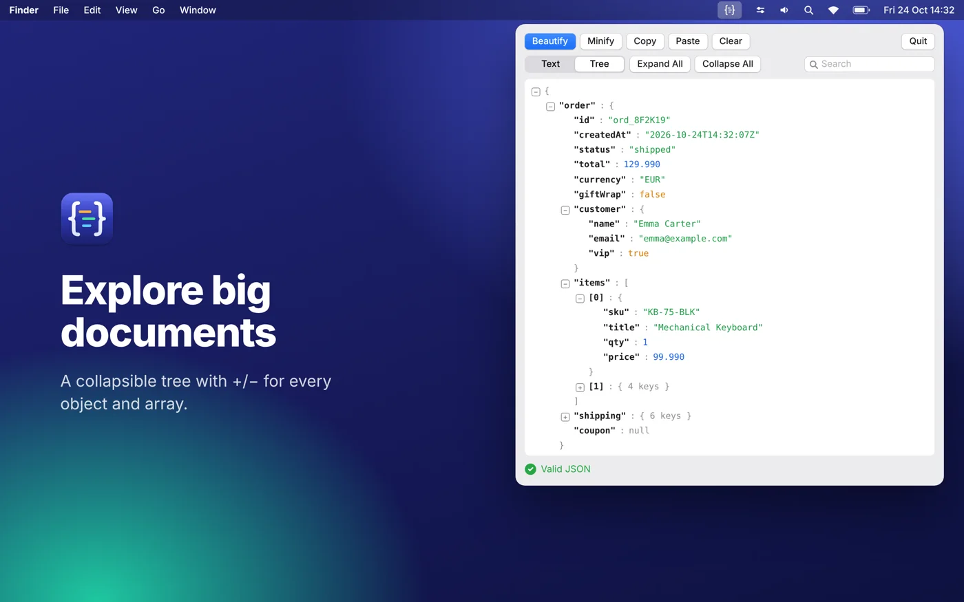 JSON Beautifier – 3