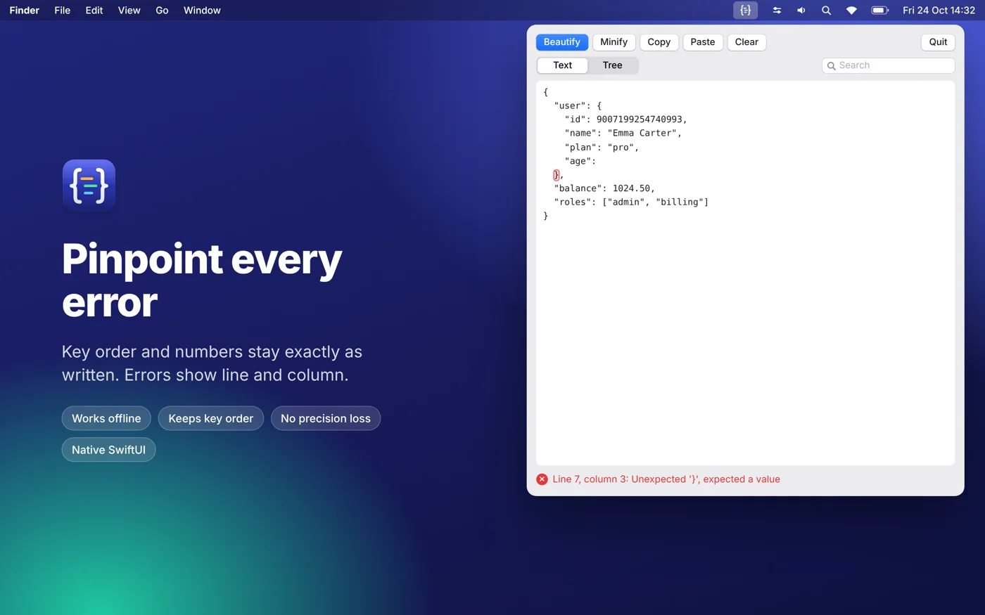 JSON Beautifier – 6