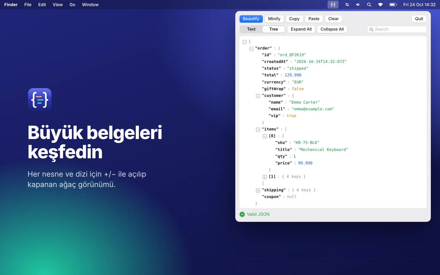 JSON Beautifier – 3