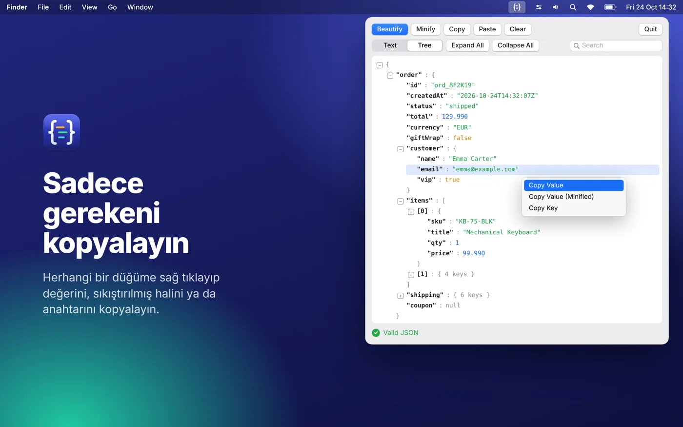 JSON Beautifier – 5