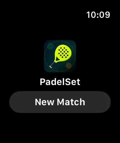 PadelSet on Apple Watch – 2