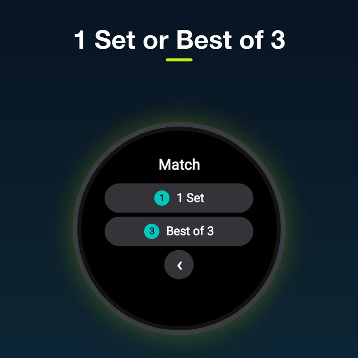 PadelSet on Wear OS – 6