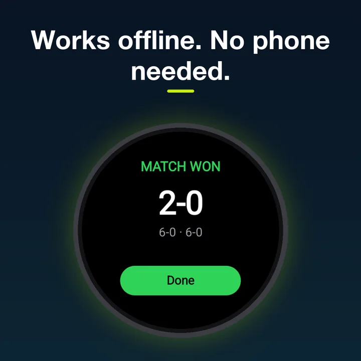 PadelSet on Wear OS – 7